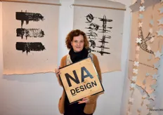 Jessica Jansen van NetAndersDesign (NADesign) maakt alles zelf in haar atelier.