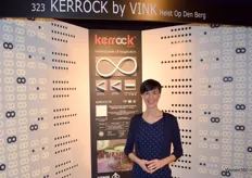 Barbara Zajc toonde namens Vink uit Heist op den Berg Kerrock, een acrylgebonden Solid Surface.