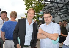 Michiel de Brabander (Interieurjournaal) met Marc Chardonnens, die sinds kort ook deel uitmaakt van het team van De Woonindustrie. Door zijn komst wordt de in 2018 gestarte samenwerking tussen Spotlight en DWI verder versterkt.