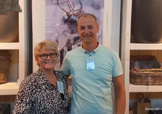 Jacob en Ellen van Groothandel de Jong zijn al 30 jaar actief in woon- en decoratieartikelen en kijken terug op een geslaagde beurs.