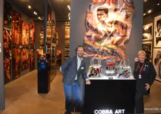 Mike en Jeannette van Rijswijk van het familiebedrijf Cobra Art. Al meer dan 30 jaar opereert Cobra Art op de internationale markt.