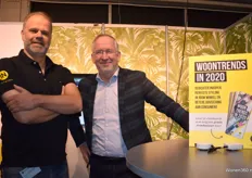 Sander van der Nol en Johan Schomaker van INRetail, een vereniging die opkomt voor de belangen van non-food retailers.