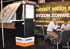 Byzon heeft - zoals het bedrijf dat zelf verwoordt - zonwering met 100% Hollandse zekerheid, kwaliteit en service.