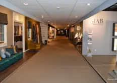 Een blik in de gangen op de eerste verdieping van het Experience Center.