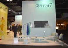 Het Franse Fermob richtte de stand creatief in. 