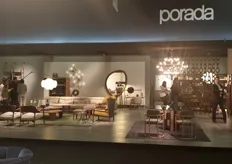 Het Italiaanse merk Porada was ook flink vertegenwoordigd.