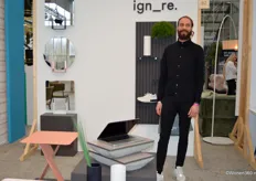 Julien van Hassel presenteerde zijn nieuwe Dutch designlabel ignore voor het eerst aan het Nederlandse publiek. De Amsterdamse design studio ontwerpt en ontwikkelt meubels en interieuraccessoires met een minimalistisch karakter.