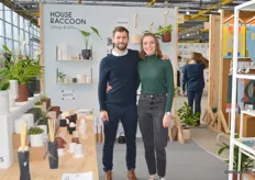Nathan Noëth en Anneleen Durnez van het Belgische interieurmerk House Raccoon: “We focusten voor deze collectie meer op organische vormen met speciale accenten.”