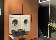 De nieuwe wasmachinekasten van Allure Schuifkasten werden goed ontvangen door bezoekers, aldus Ronald.