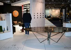 Meubelmaker Havani en Atelier Luxus waren present bij Belgium is Design in hal 7.