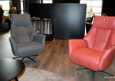 De Style Lux serie van Hjort Knudsen. Door de smart gel vormt de fauteuil naar je rug.