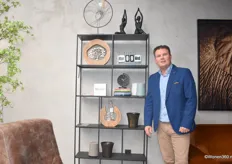 Nieuw op de huisshow is Boltze Home Collection. Danny van Heel vertegenwoordigt het decoratiemerk op de dag dat Wonen360 langs kwam.